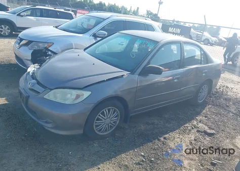 2004 Honda Civic Lx z USA, uszkodzony, nr VIN 2HGES165X4H558532